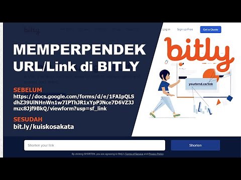 Memperpendek URL di Bitly | Bisa Mengubah Link Sesuai Keinginan
