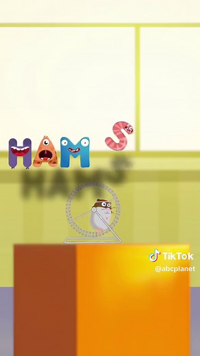 H for Hamster - Learn ABC Alphabet for kids #abc #learnenglish #learnontiktok #englishforkids