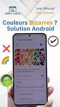 How to correct screen colors on Android 🔎