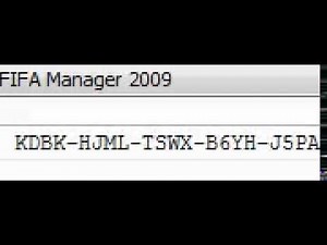FIFA MANAGER 2009 PRODUCT SERIAL KEY WORKING 2014