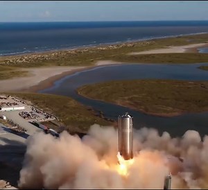 1K views · 20 reactions | Starship SN5 completes 150m Hop.⁠ ⁠ Image/video credits: SpaceX We strive to get permission for each piece of content we share, and give credits to the rightful owner. If you feel this is not the case, please send us a DM so we can correct this ⁠ #tech #spacex #nasa #elonmusk #launch Do you want your technologies featured on Wevolver? Contact us via DM. | Wevolver.com | Facebook