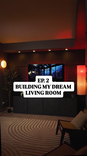 Dre Familia on Instagram: "What should I add next? 🤔 | Ep.2 Building My Dream Living Room! 🔥 All Amazon Links In Bio 🤞🏽 Follow @killedbydre for More Home Inspo 50 Shares For Part 3 🫶🏽💫• • • • • • #homedecor #amazonfinds #amazonhome #apartmenttherapy #apartmentdecor #wallpanels #tvstand #besta #govee #ledstrips #pucklights #bedroomdecor #explore #dailyreels #rug #livingroom #livingroomdecor #falldecor #couch #table #ikea #ikeafinds #killedbydre #cozyhomedecor #samsungtv"