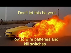 Racecar Battery and Kill Switch Wiring