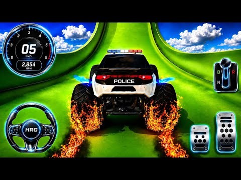 Monster Truck Stunt Racing - Extreme Racing - Ultimate Car Stunts GT Racing - Android Gameplay