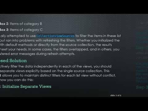 How to Handle Multiple Views on a Single Observable Collection in WPF with CollectionViewSource