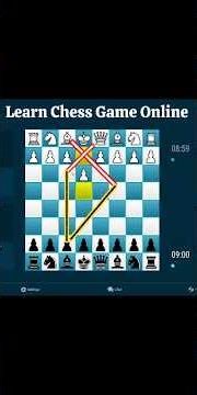 Learn Chess Game Online #chess #onlinechess #chessgame #chessplay #learnchess #chessmoves #shorts