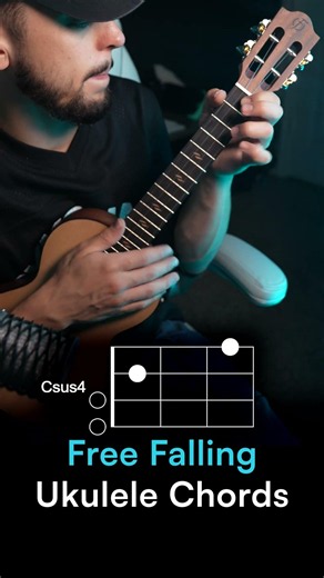 Free Falling - Tom Petty (Ukulele Tutorial/Playalong) #flightukulele #shorts