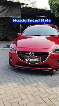 Modifikasi Mazda 2 Skyactive dengan Bodykit Simple #Bodykit #mazda2