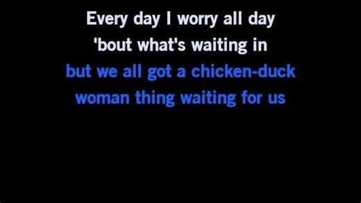 Karaoke Bushes of Love - Bad Lip Reading - CDG, MP4, KFN - Karaoke Version