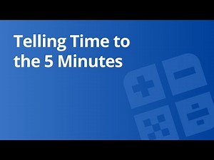 Telling Time to 5 Minutes simply explained for Kids