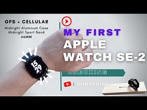 Apple Watch SE 2nd Generation Midnight | GPS+Cellular Unboxing | Best Recommended for Beginner