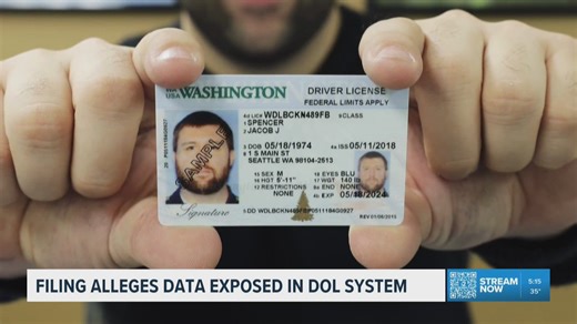 Filing claims data exposed in Washington DOL system
