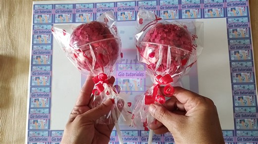 Paleta Gigante con dulces #diy #tutorial #manualiades #diadelamorylaamistad | Gio Tutoriales