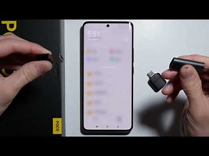 Poco X7: How to Connect USB Drive?