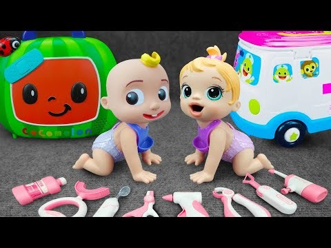 23 Minutes Satisfying Unboxing COCOMELON Doctor First Aid, Pinkfong Doctor Set ASMR