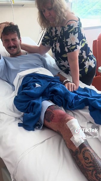 Post-Surgery Agony: Leg Snapped, Knee Screwed with Metal Rods