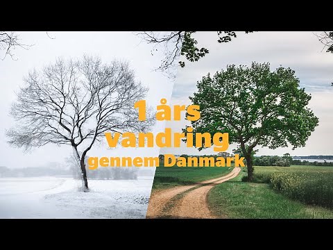 Et års vandretur gennem Danmarks smukkeste natur, Vandring i Danmark Naturformidling dansk naturfilm