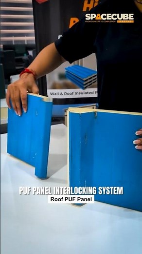 PUF Panel Locking System Explained | Roof & Wall Interlock Demo