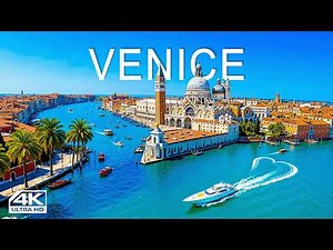 [4K] Venice 🇮🇹 Grand Canal | Gondolas, Unreal Floating City & Dream Blue Paradise ✨