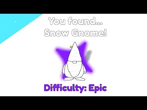 How to get SNOW Gnome in FIND THE GNOMES Roblox