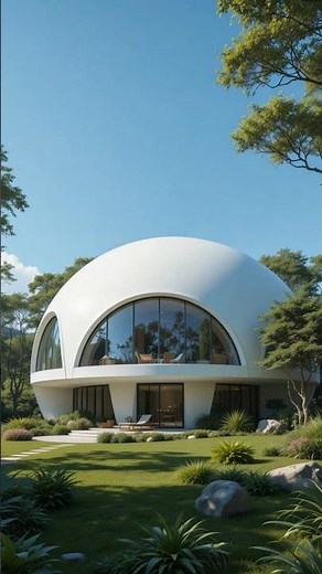 Living in a Futuristic Dome Home! 🤯🏡 | Nature Meets Modern Design
