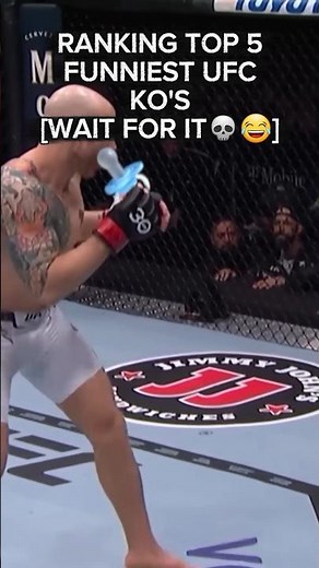 Ranking TOP 5 FUNNIEST UFC MOMENTS 🤣 #funny #hilariousfails #ufc #shorts #funnyvideos #mma