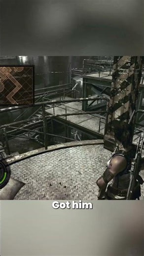 The ass kill shot him! [Resident Evil 5]