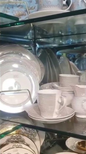 "Modern Dinner Set Collection 🖤🍽️"