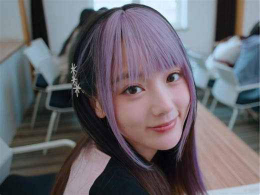 紫色爱抖露林雅(Avril Lin)的心动瞬间