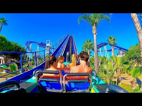 The Montanha Russa Water Coaster Ride at Aquashow Park