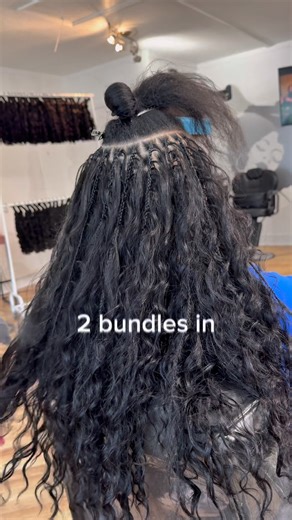Braids By Chinia on Instagram: "100% Human Hair Braids w/ Curly Bundles from @blushedhair.co 🫶🏽 #bohobraids #humanhairbraids #naturalstyles #naturalhairstyles #deepwavebundles #zoekravitzbraids #nobraidinghair"