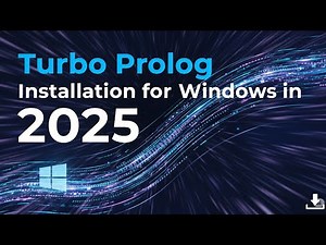 Turbo Prolog Installation for Windows in 2025