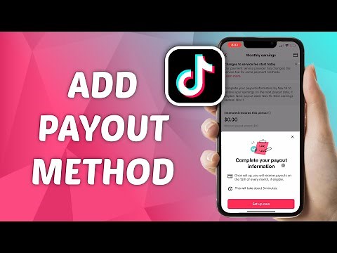 How to Add Payout Method on TikTok
