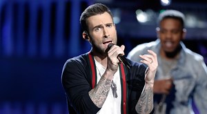 Adam Levine Performs ‘Locked Away’ on ‘The Voice’ (Video)