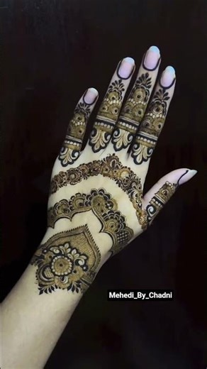 Eid new Mehedi #newthumbmehndi #plz_subscribe_my_channel #newmahendi #simplemehendi