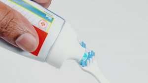 Blue Toothpaste Onto Tooth Brush Stock Footage Video (100% Royalty-free) 1108085163 | Shutterstock