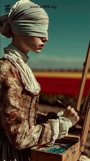 Bionic Women Painters Paint Beyond Time and Space