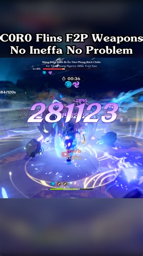 C0R0 Flins F2P 4 Star Weapons No Ineffa Columbina No Problem Stygian Onslaught 6.7