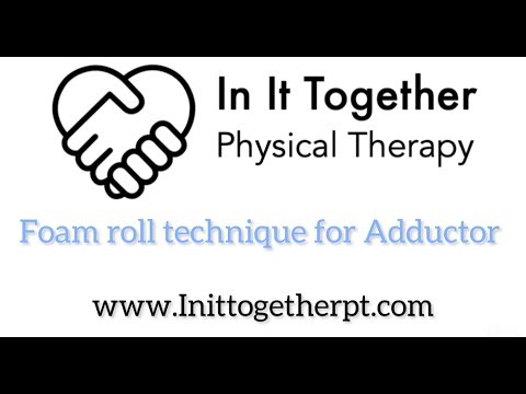 Foam roll Technique for Adductor