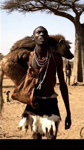 Hadzabe Survival: Ancient Hunt for GIANT Baboon (Cooking)