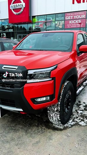 🚗 Pick of the Week 🚗 The 2025 Nissan Frontier Pro-4X King Cab is here, and it’s built for adventure! 🏞️ With rugged performance, sleek design, and off-road capabilities, this truck is ready for whatever comes your way. 🚙💨 #NissanFrontier #Pro4X #KingCab #TruckLife #OffRoadAdventures #2025Nissan #TruckGoals #NissanTrucks #PickOfTheWeek #AdventureAwaits #RuggedAndReady #OffRoadKing