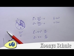 Kreisausschnitt und Kreisbogen