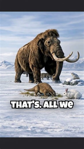 Were All Ice Age Animals Huge?