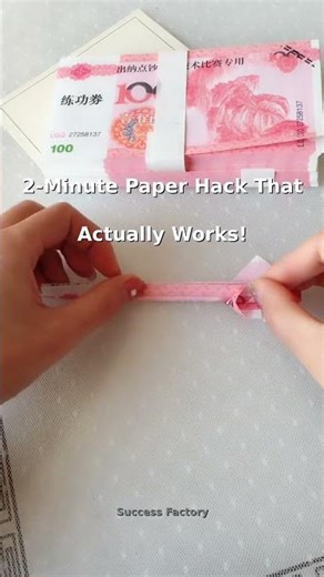 2-Minute Paper Hack That Actually Works!