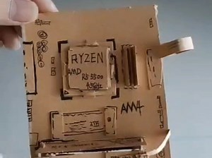 期末考试完闲的无聊，在教室做了台电脑