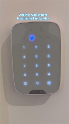 Ajax System | Ajax Jeweller Alarm System Installed in East London New Build.