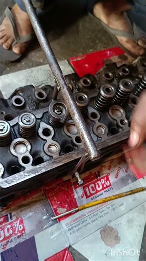 head Valve lock setting #viral #automobile #youtubeshorts #mechanic