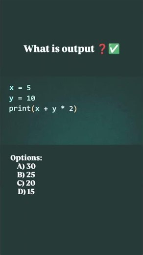 What is output ?✍️✍️ || Comment now 💻 Day - 1