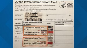 VERIFY: What should you do if you lose your COVID vaccination card?