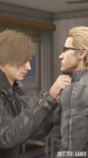 Chris And Leon Visits Wesker